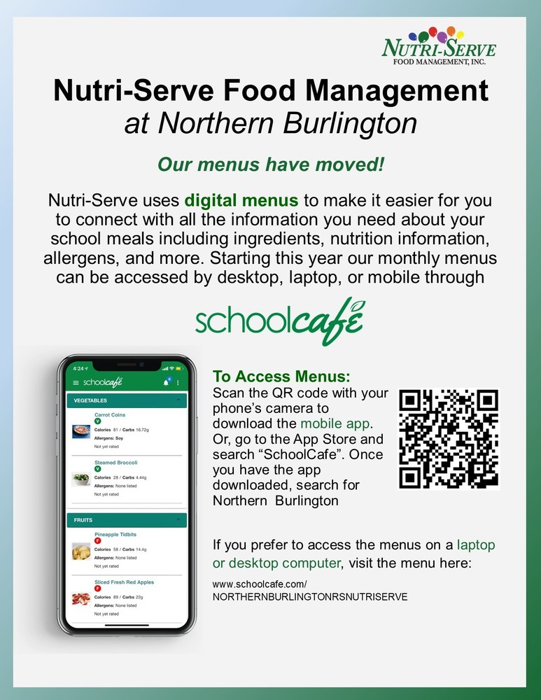 Nutri-Serve Food Management at Northern Burlington