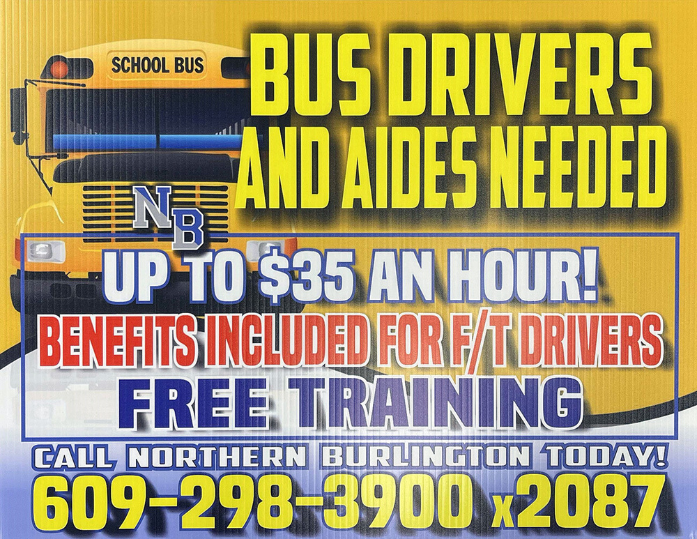 bus-drivers-and-aides-needed-northern-burlington-county-regional-schools