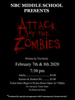 NBC Middle School Proudly Presents: Attack of the Zombies